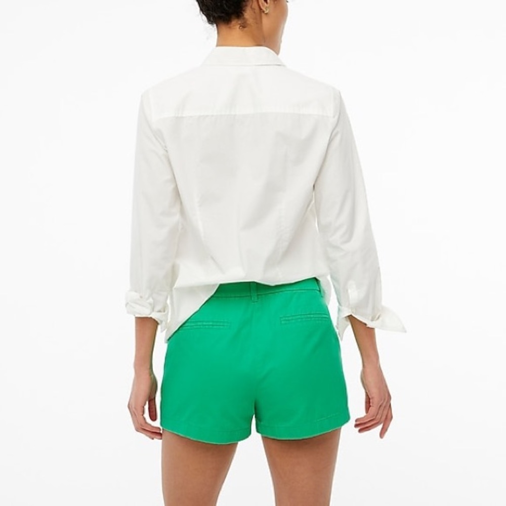 J Crew Factory 3” Chino Shorts - Mint Green - Sz 4
